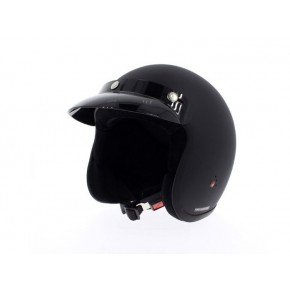 KASK BANDIT ECE JET CZARNY MATOWY M