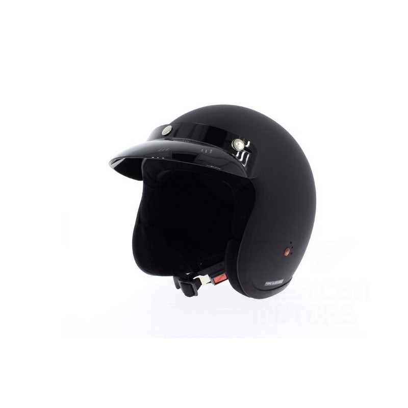 KASK BANDIT ECE JET CZARNY MATOWY M