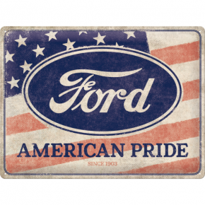 Blacha 30x40cm Ford American Pride