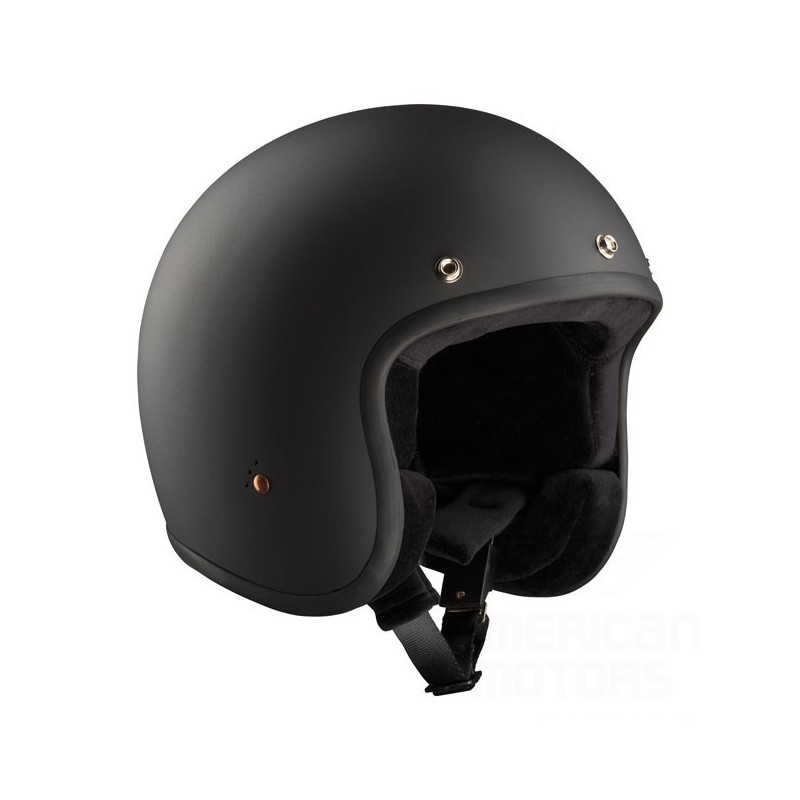 KASK BANDIT ECE JET CZARNY MATOWY 2XL