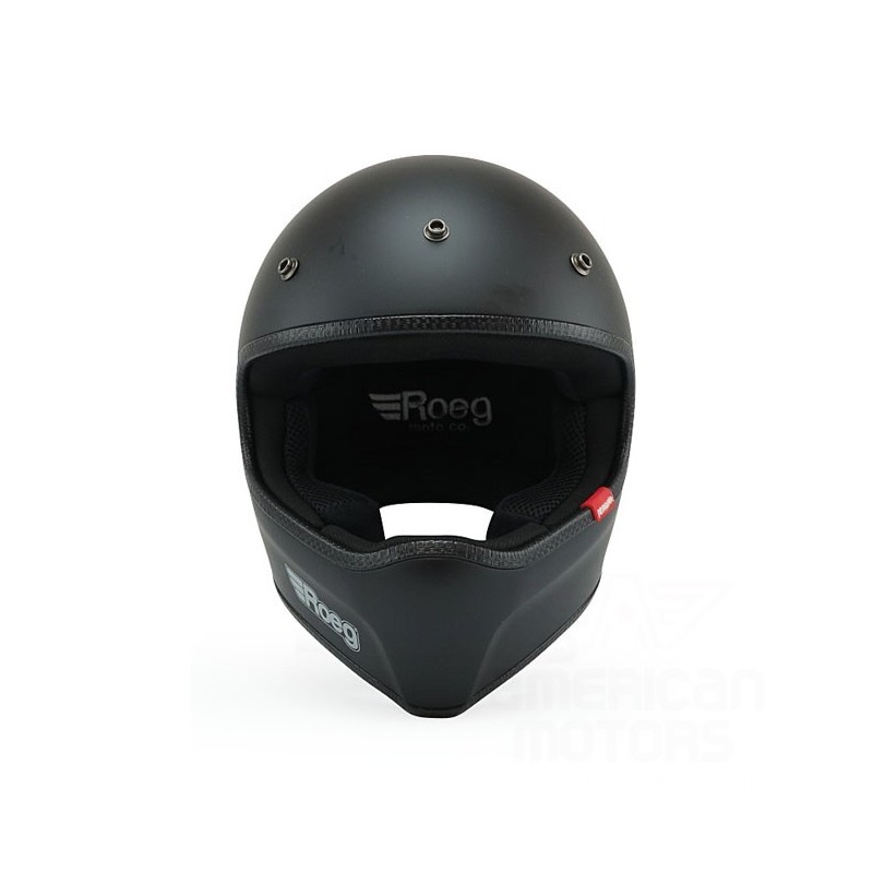 KASK ROEG PERUNA CZARNY MATOWY XL