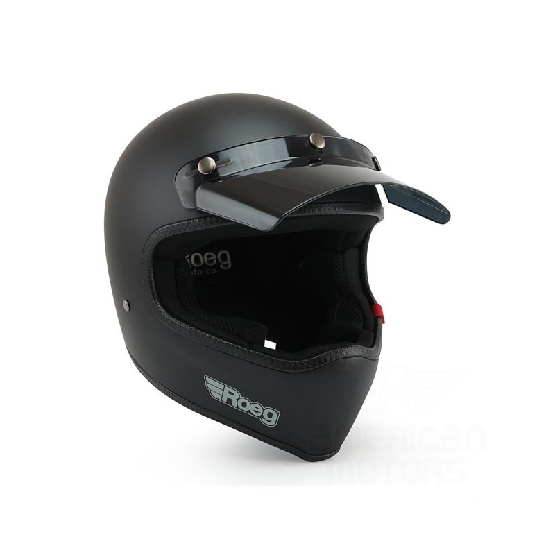 KASK ROEG PERUNA CZARNY MATOWY XL