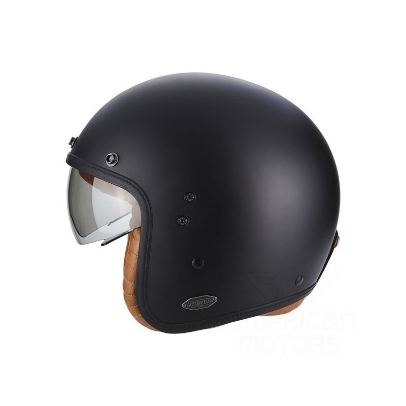 KASK SCORPION BELFAST JEY LUXE CZARNY MATOWY L