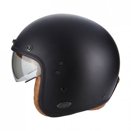 KASK SCORPION BELFAST JEY LUXE CZARNY MATOWY L