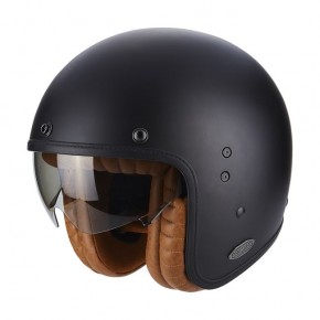 KASK SCORPION BELFAST JEY LUXE CZARNY MATOWY L