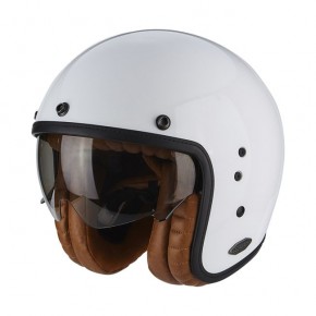 KASK SCORPION BELFAST JET LUXE BIAŁY L