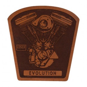 NASZYWKA LOSER MACHINE EVO LEATHER PATCH