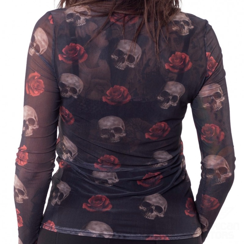 LONGSLEEVE LETHAL THREAT FLOATING SKULLS