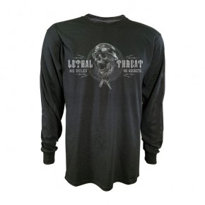 LONGSLEEVE LETHAL THREAT FLASH & BONES CZARNY M