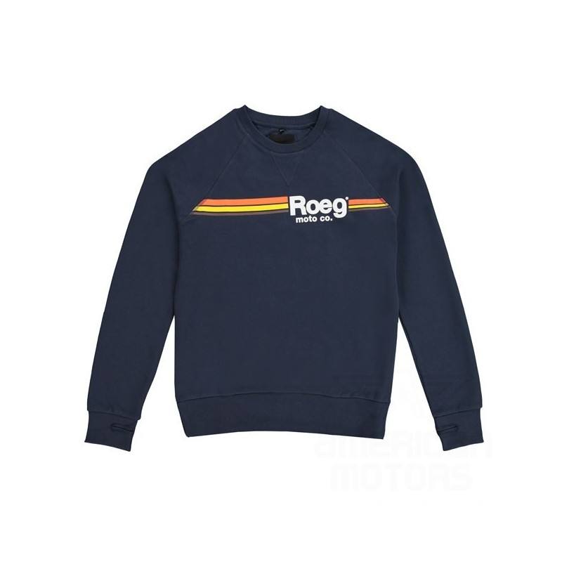 BLUZA ROEG TON SWEAT GRANATOWA S