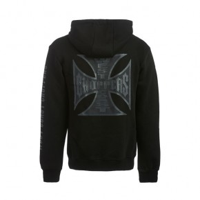 BLUZA WCC OG BLACK LABEL ZIP HOODIE CZARNA M