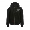 BLUZA WCC MOTORCYCLE CO. ZIP HOODIE CZARNA M