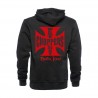 BLUZA WCC RED OG CLASSIC ZIP HOODIE CZARNA L