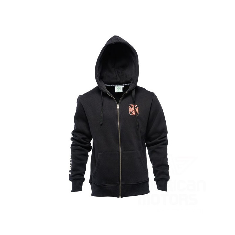 BLUZA WCC EL DIABLO ZIP HOODIE CZARNA M