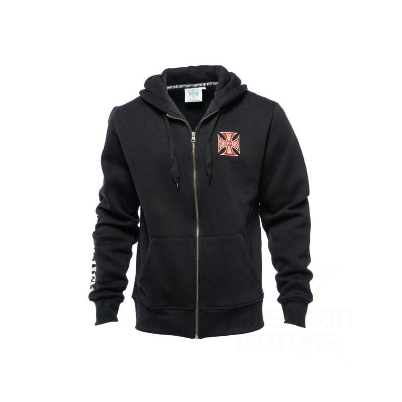 BLUZA WCC EL DIABLO ZIP HOODIE CZARNA M