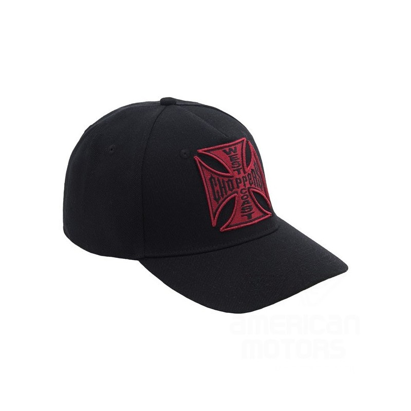 CZAPKA WCC RED CROSS ROUNDBILL SNAPBACK CZARNA