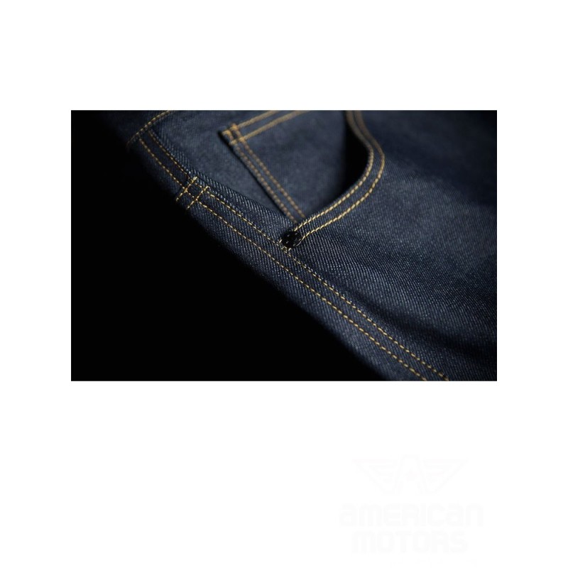 SPODNIE ICON-1000 AKROMONT DENIM NIEBIESKIE R. 32