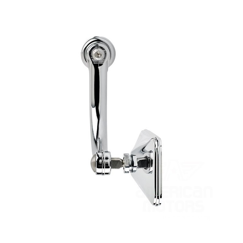 LUSTERKO BILTWELL UTILITY IN-BAR 7/8" PROSTOKĄTNE CHROMOWANE