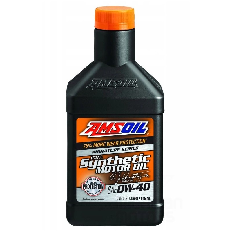 OLEJ SYNTETYCZNY AMSOIL SIGNATURE SERIES 0W-40 (0,946L)