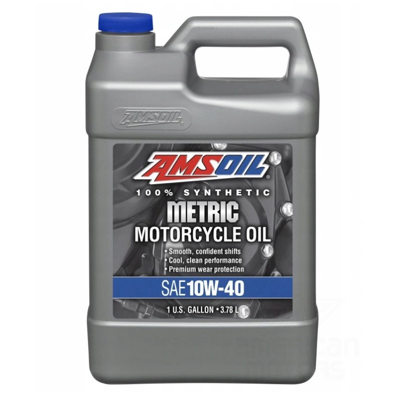 OLEJ MOTOCYKLOWY SYNTETYCZNY AMSOIL 10W-40 (3,78L)