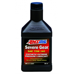 OLEJ PRZEKŁADNIOWY AMSOIL SEVERE GEAR 75W-140 (0,946L)