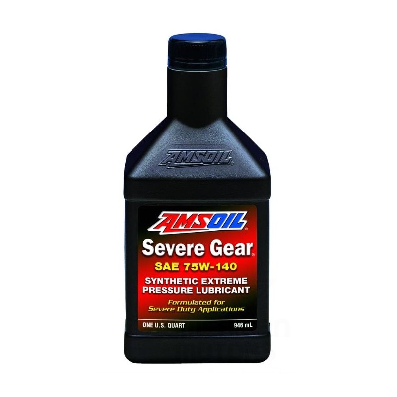 OLEJ PRZEKŁADNIOWY AMSOIL SEVERE GEAR 75W-140 (0,946L)