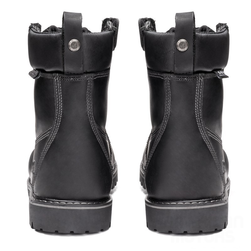 Buty skórzane Broger Alaska vintage black 47