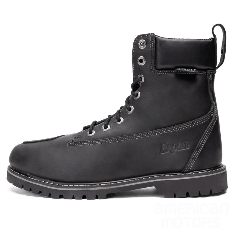 Buty skórzane Broger Alaska vintage black 47