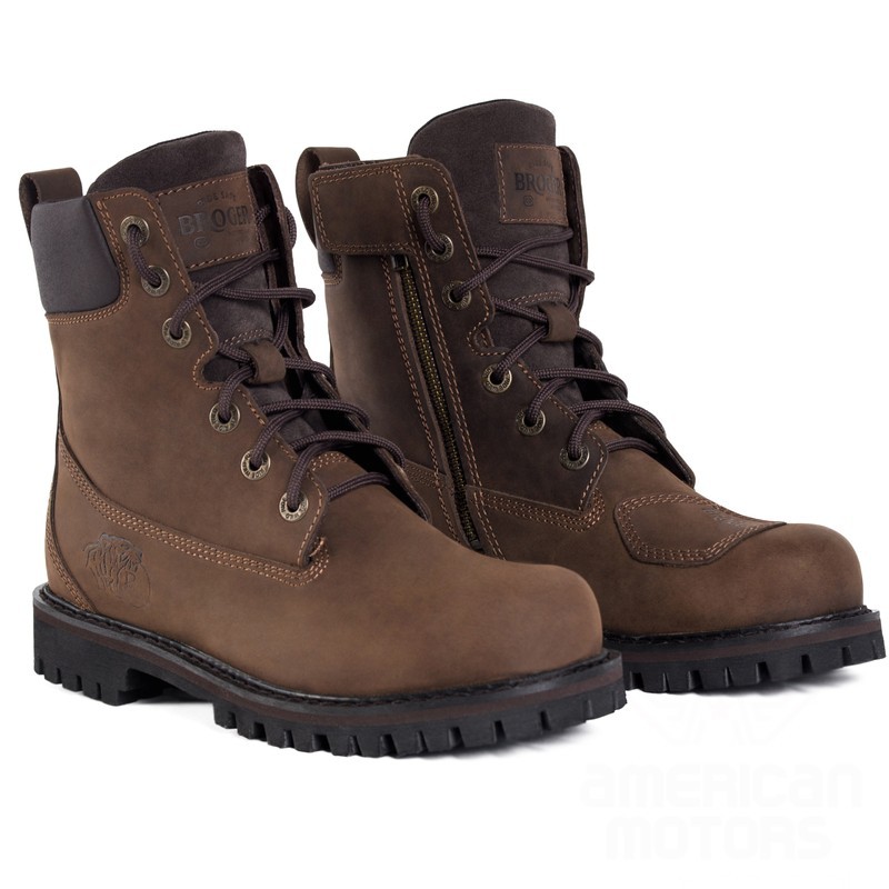 Buty skórzane Broger Alaska II vintage brown