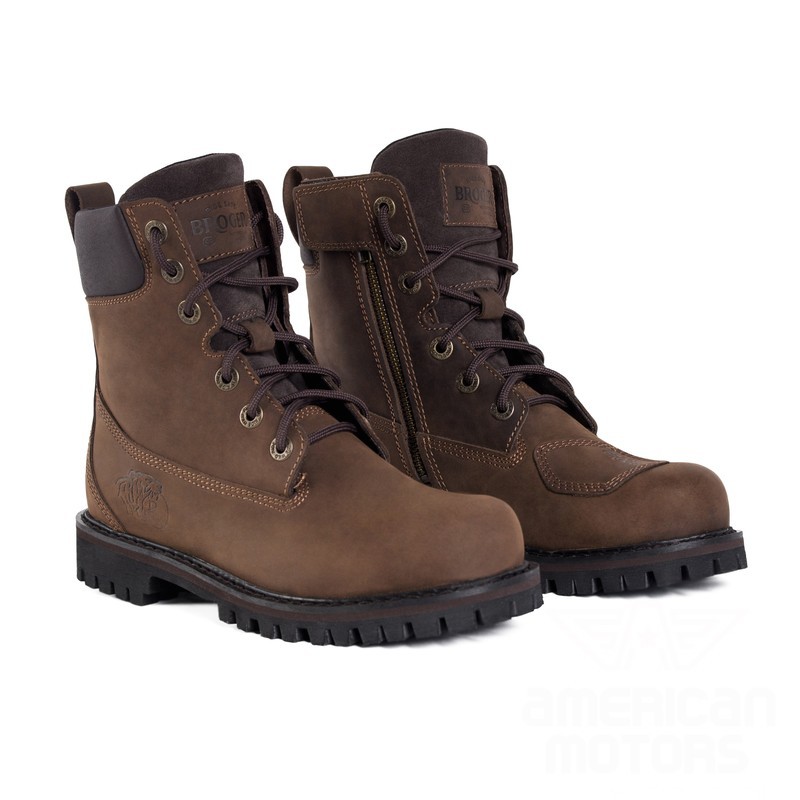 Buty skórzane Broger Alaska II vintage brown