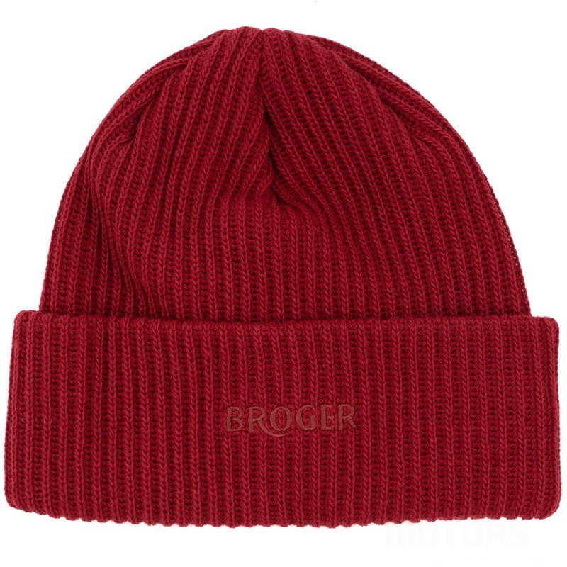 Czapka zimowa Broger Beanie Moto Chill Club red