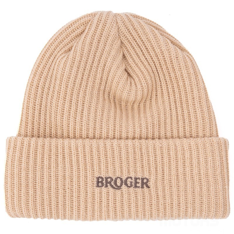 Czapka zimowa Broger Beanie Moto Chill Club sand