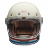 KASK BELL BULLITT STRIPES PEARL WHITE/OXBLOOD/BLUE M