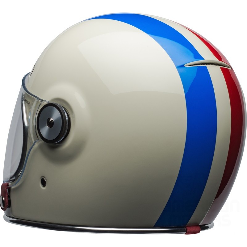 KASK BELL BULLITT DLX COMMAND VINTAGE WHITE/RED/BLUE