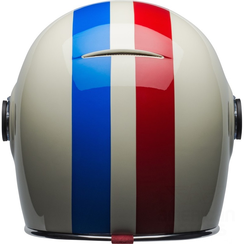 KASK BELL BULLITT DLX COMMAND VINTAGE WHITE/RED/BLUE