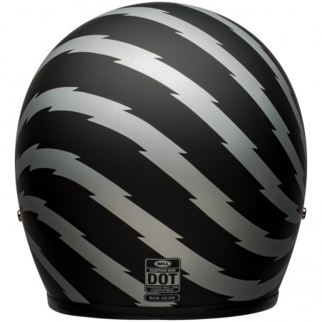 KASK BELL CUSTOM 500 VERTIGO BLACK/SILVER M