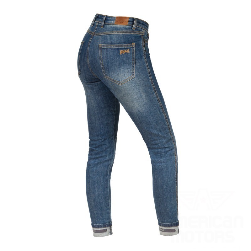 Spodnie Broger California Jeans casual lady washed blue