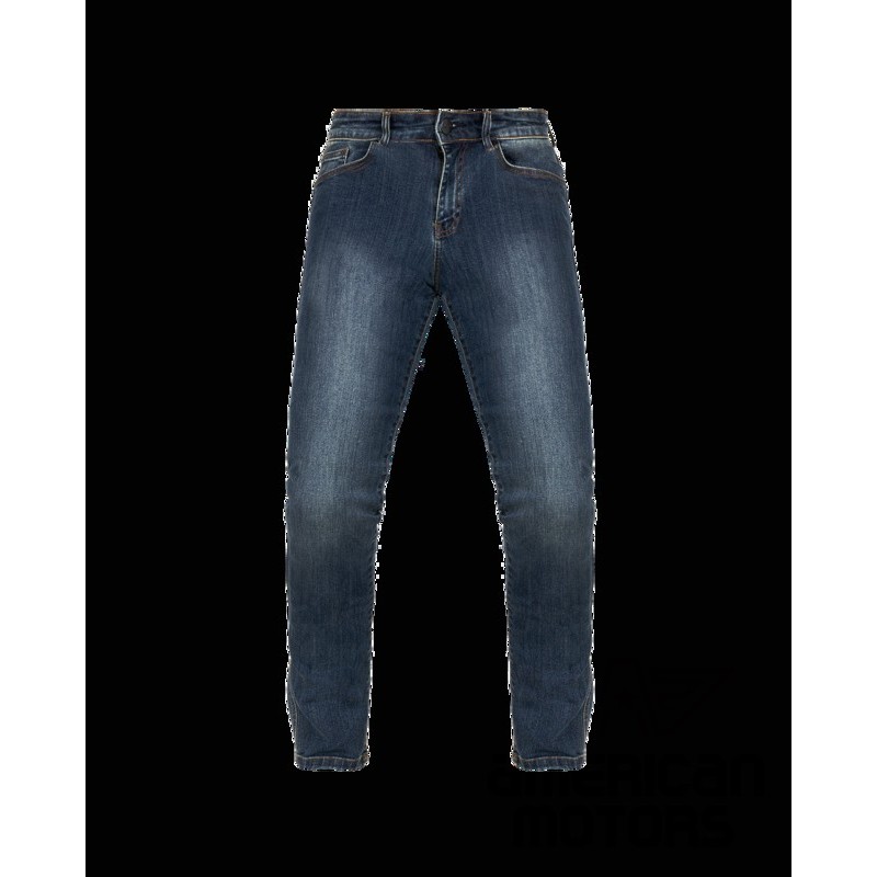 Spodnie Broger California slim fit washed navy