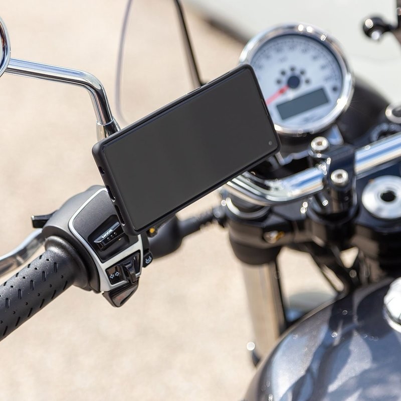 UCHWYT NA ŚRUBĘ W KIEROWNICY SP CONNECT CLUTCH MOTO MOUNT PRO BLACK