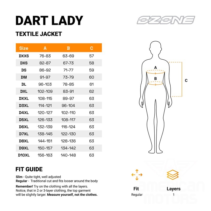 KURTKA TEKSTYLNA OZONE DART LADY SILVER/BLACK