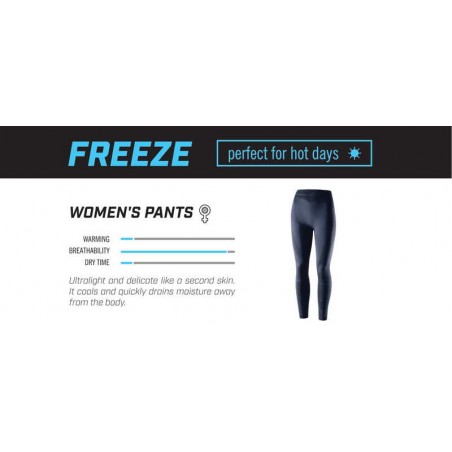 SPODNIE TERMOAKTYWNE REBELHORN FREEZE LADY GREY/BLACK DS