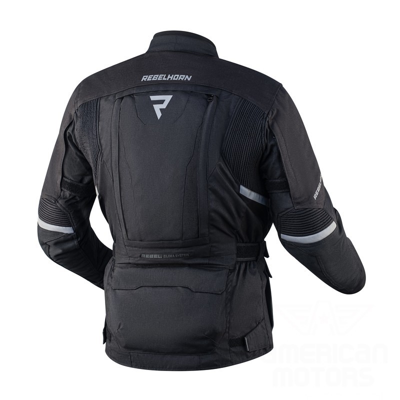 Kurtka tekstylna Rebelhorn Hardy II black