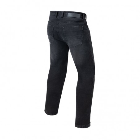 SPODNIE JEANS REBELHORN HAWK III REGULAR FIT WASHED BLACK