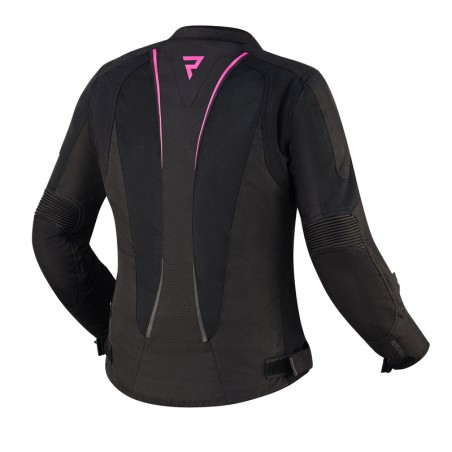 Kurtka tekstylna Rebelhorn Hiflow IV lady black & flo pink