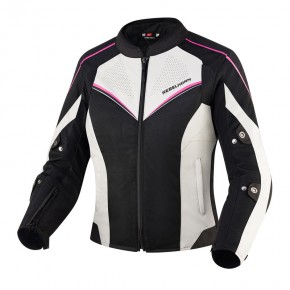 Kurtka tekstylna Rebelhorn Hiflow IV lady black & silver & flo pink