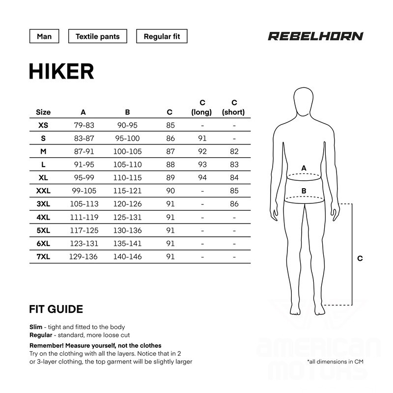 SPODNIE TEKSTYLNE REBELHORN HIKER III BLACK/GREY