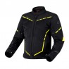 KURTKA TEKSTYLNA OZONE JET II BLACK/FLUO YELLOW