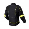 KURTKA TEKSTYLNA OZONE JET II BLACK/FLUO YELLOW