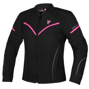 Kurtka tekstylna Rebelhorn Luna lady black & flo pink