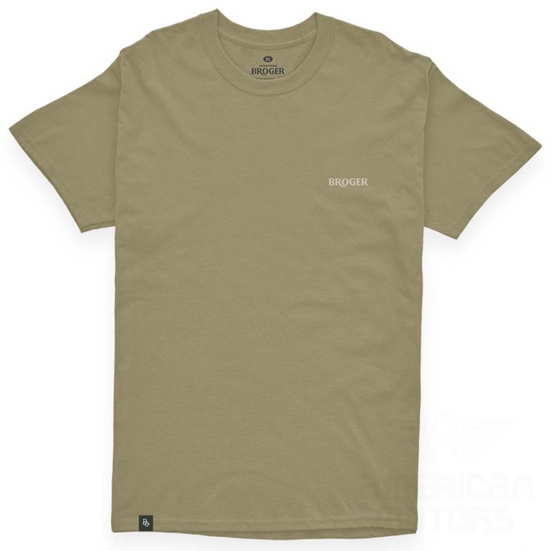 T-shirt Broger Moto Chill Club olive